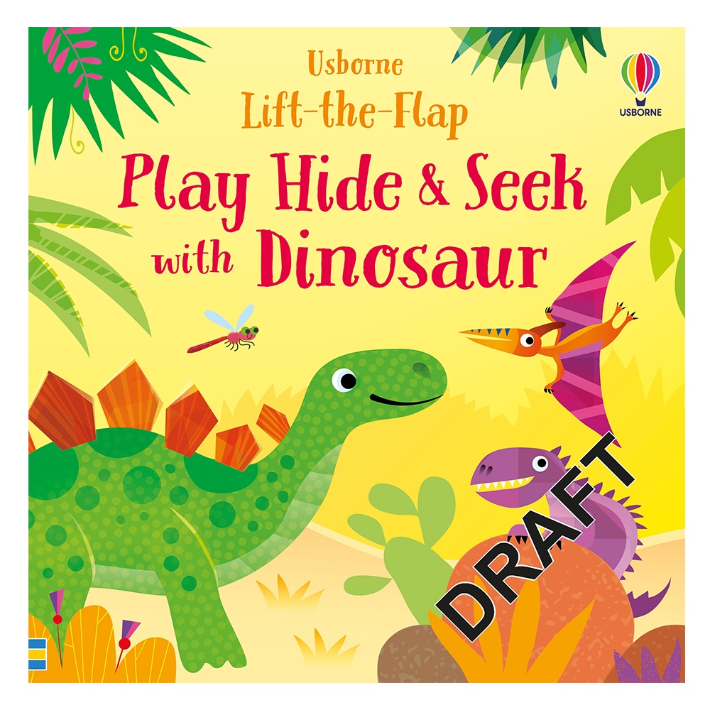 PLAY HIDE & SEEK WITH DINOSAUR Çocuk Kitapları Uzmanı - Children's Books Expert