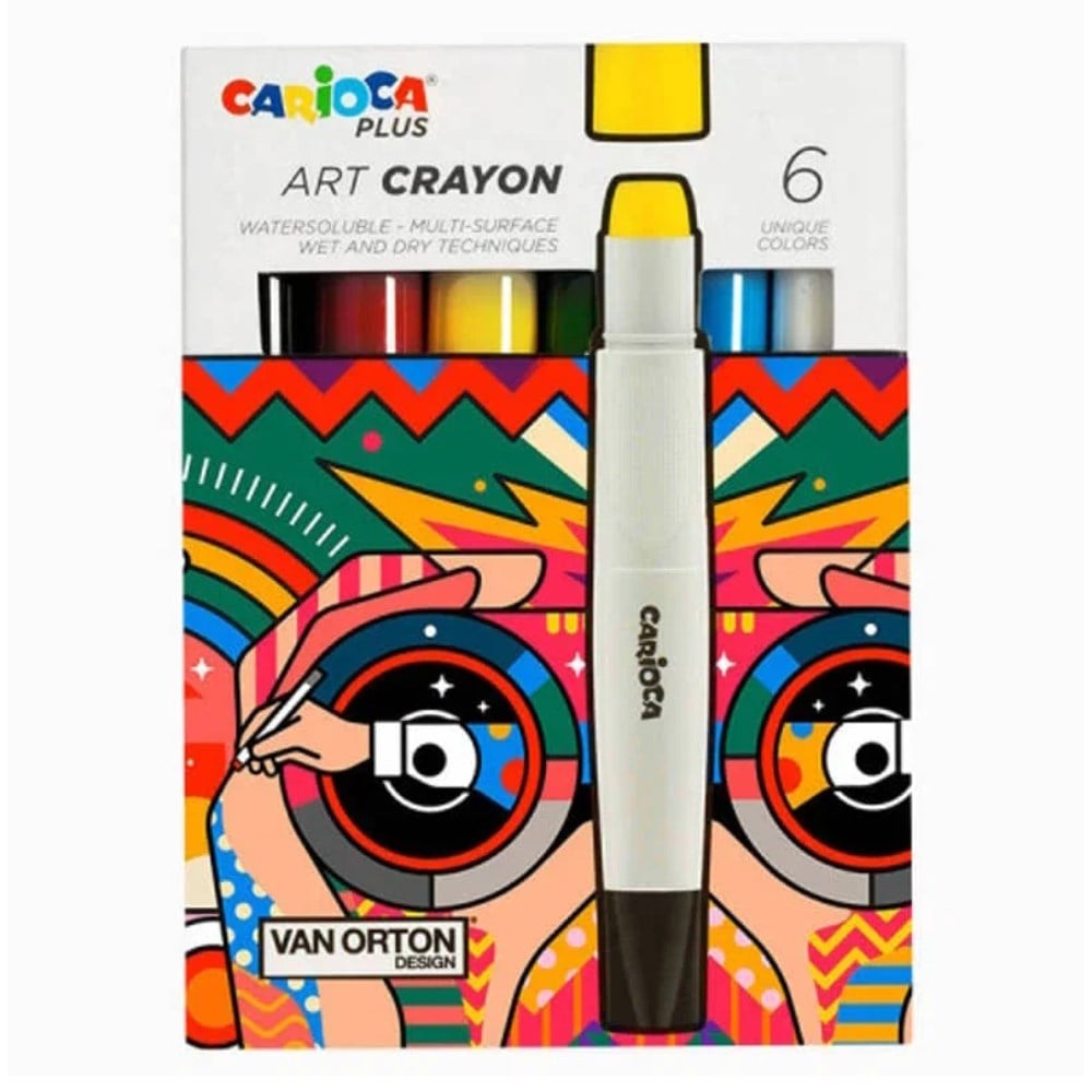 Plus Art Crayon Boya 6lı Kutu Çocuk Kitapları Uzmanı - Children's Books Expert