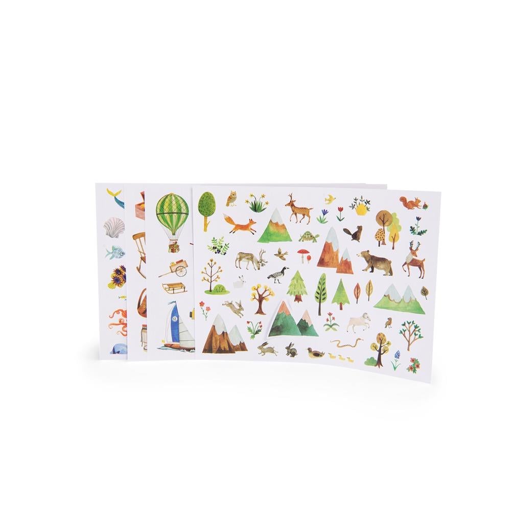 Pochette stickers Lexplorateur Le Jardin du Moulin Çocuk Kitapları Uzmanı - Children's Books Expert