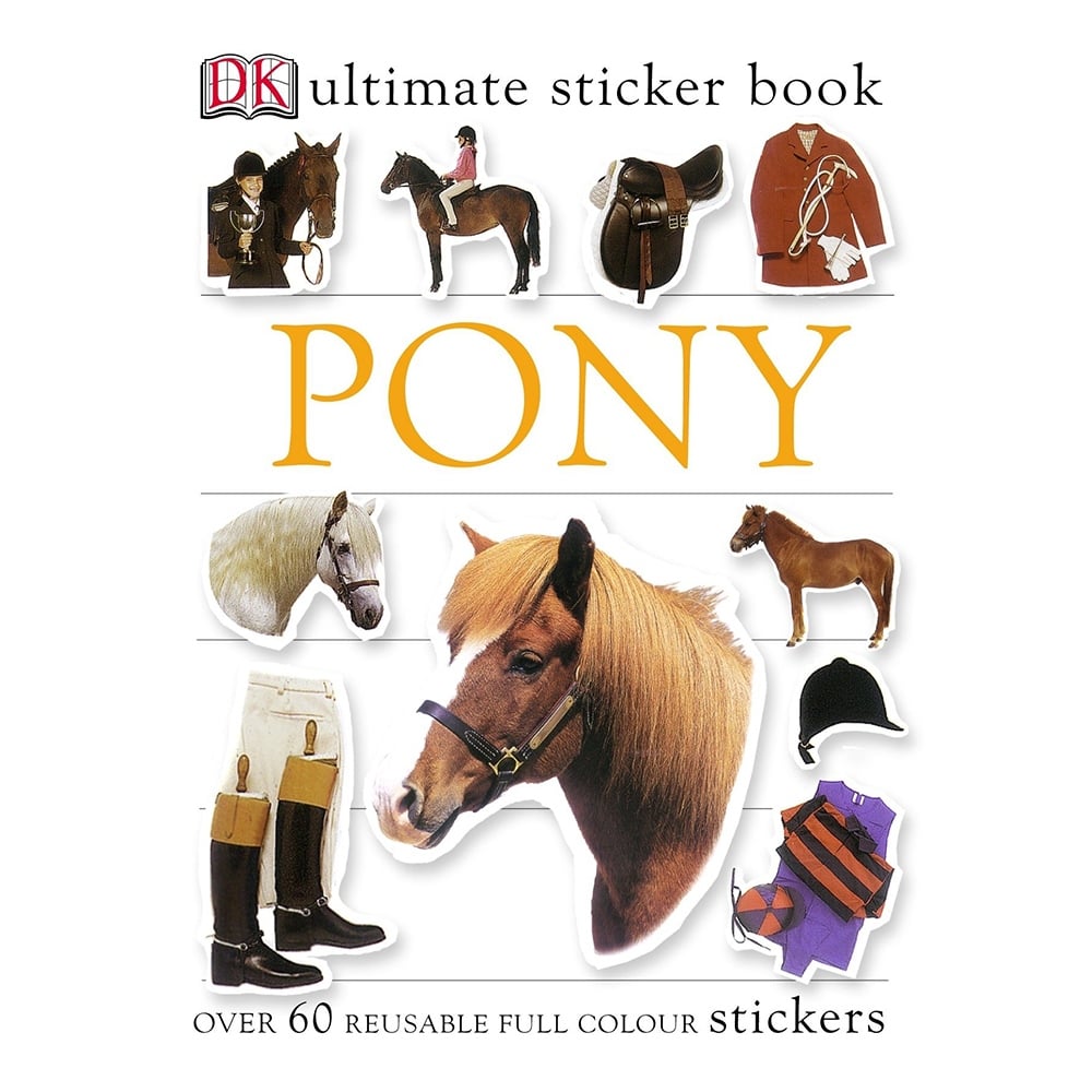 PONY ULTIMATE STICKER BOOK (ULTIMATE STICKERS) Çocuk Kitapları Uzmanı - Children's Books Expert