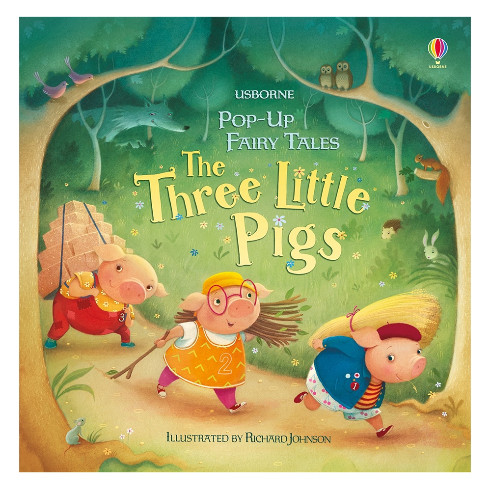POP-UP FAIRY TALES THE THREE LITTLE PIGS #yenigelenler Çocuk Kitapları Uzmanı - Children's Books Expert