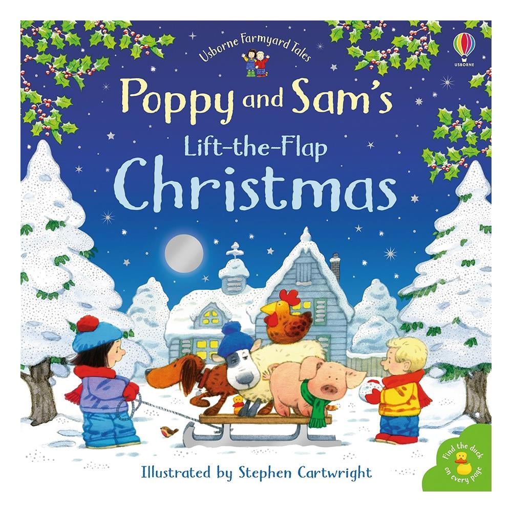 Poppy And Sam s Lift the Flap Christmas Çocuk Kitapları Uzmanı - Children's Books Expert