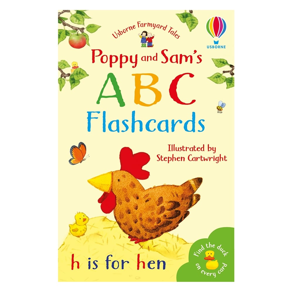 POPPY AND SAMS ABC FLASHCARDS Çocuk Kitapları Uzmanı - Children's Books Expert