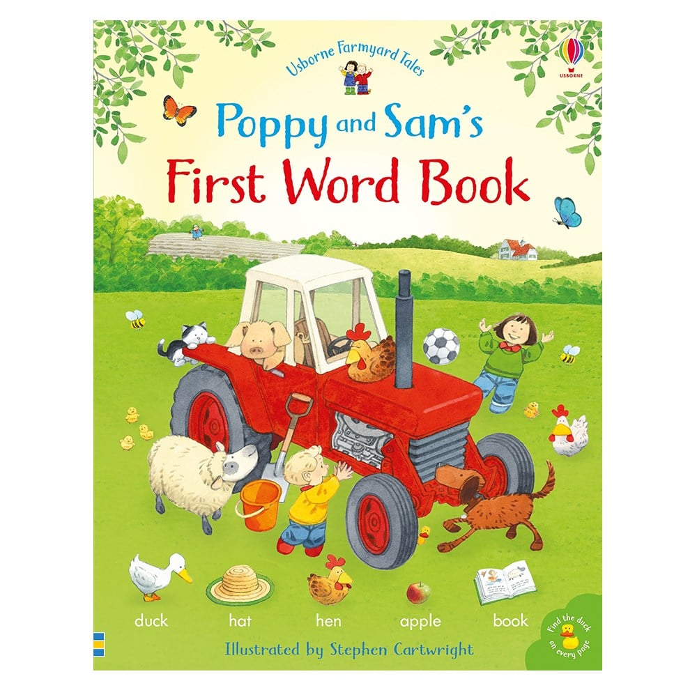POPPY AND SAM'S FIRST WORD BOOK Çocuk Kitapları Uzmanı - Children's Books Expert