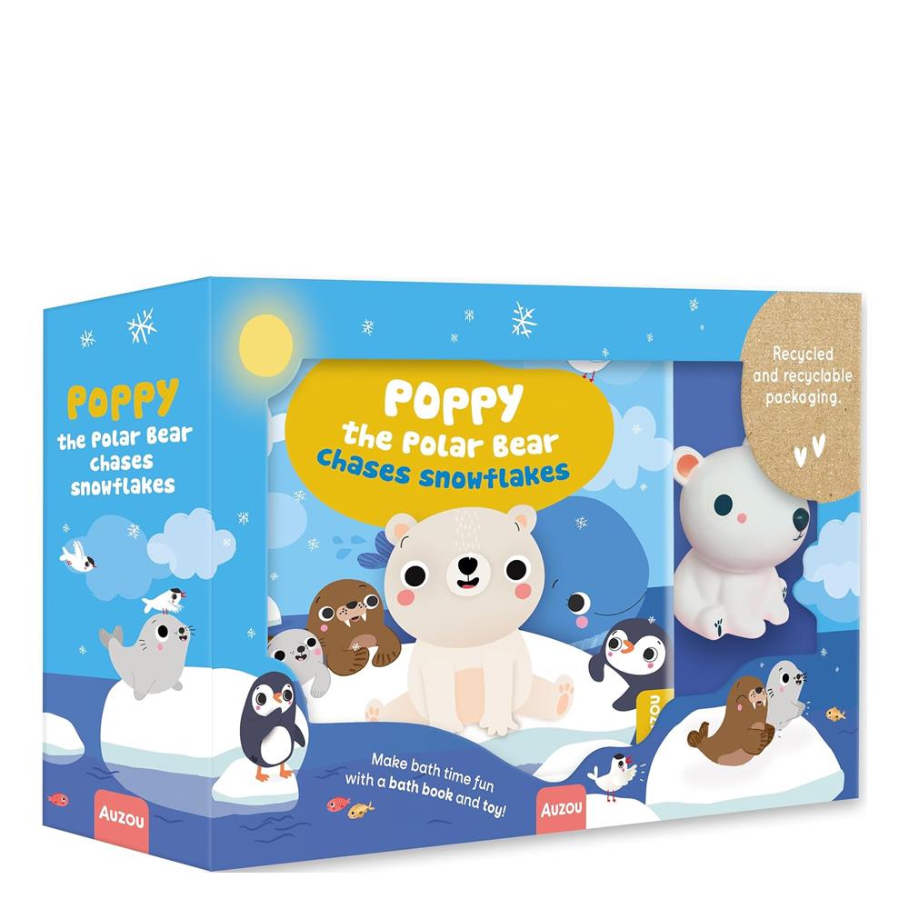 Poppy the Polar Bear Chases Snowflakes Çocuk Kitapları Uzmanı - Children's Books Expert