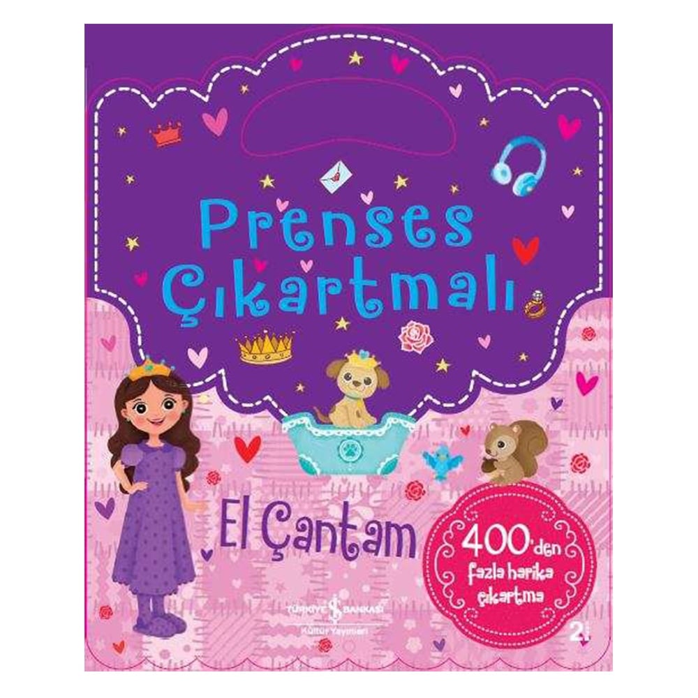 PRENSES ÇIKARTMALI EL ÇANTAM Çocuk Kitapları Uzmanı - Children's Books Expert