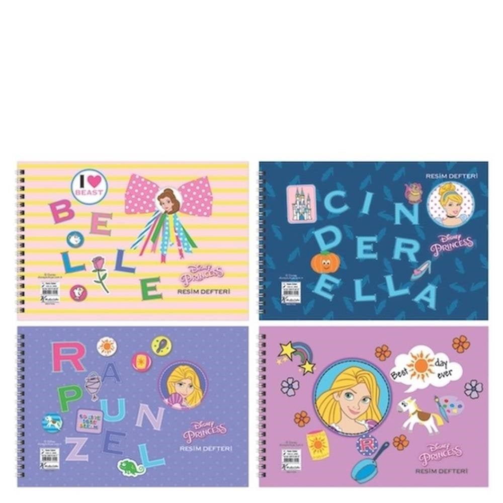 PRENSESLER RESİM DEFTERİ 17x25 Çocuk Kitapları Uzmanı - Children's Books Expert
