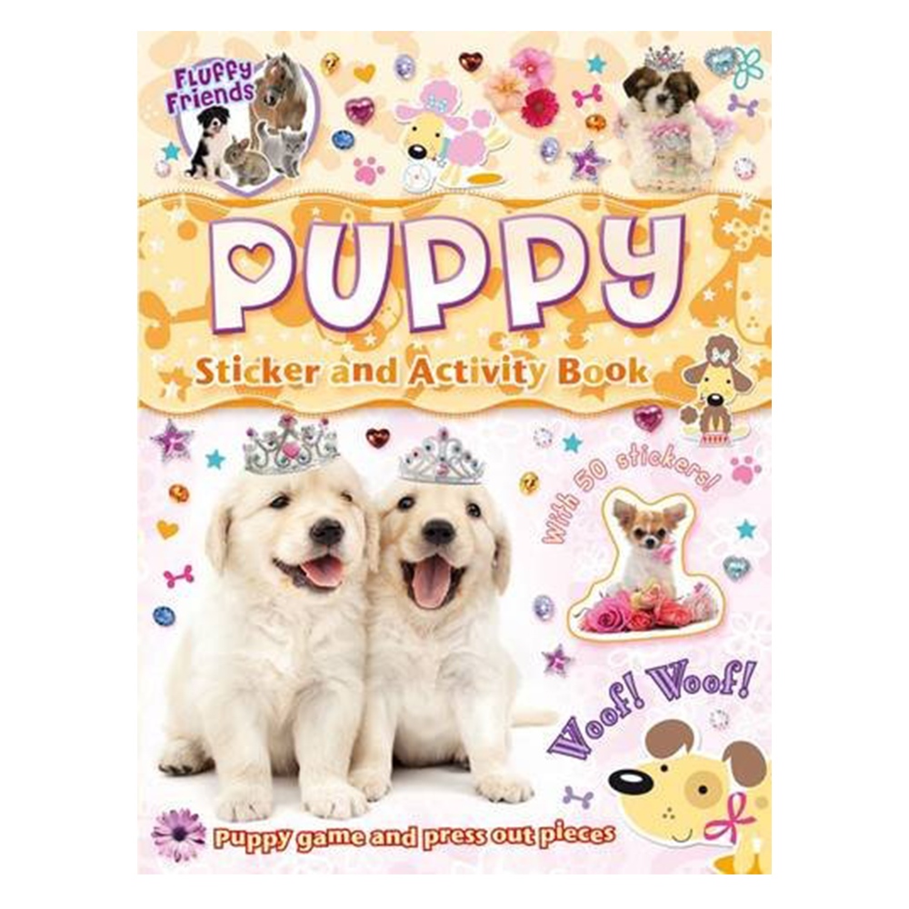 PUPPY: STICKER AND ACTIVITY BOOK Çocuk Kitapları Uzmanı - Children's Books Expert