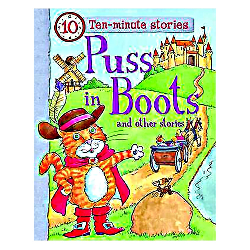 PUSS IN BOOTS AND OTHER STORIES - 10 MINUTE CHILDREN'S STORIES Çocuk Kitapları Uzmanı - Children's Books Expert