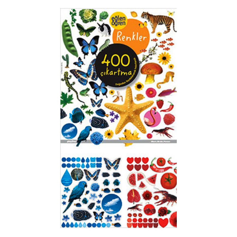 RENKLER 400 ÇIKARTMA Çocuk Kitapları Uzmanı - Children's Books Expert