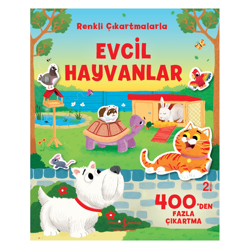 RENKLİ ÇIKARTMALARLA EVCİL HAYVANLAR Çocuk Kitapları Uzmanı - Children's Books Expert