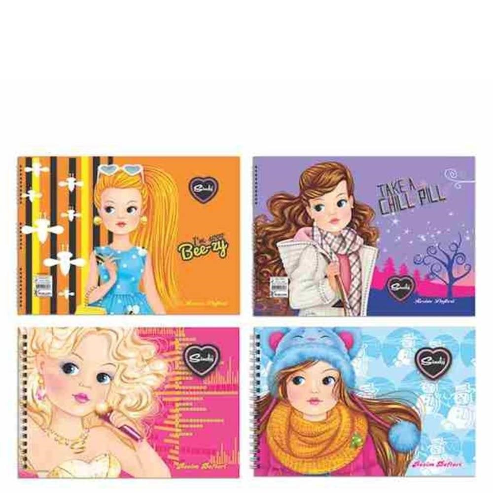 RESİM DEFTERİ 17x25 15yp LÜX  SINDY Çocuk Kitapları Uzmanı - Children's Books Expert