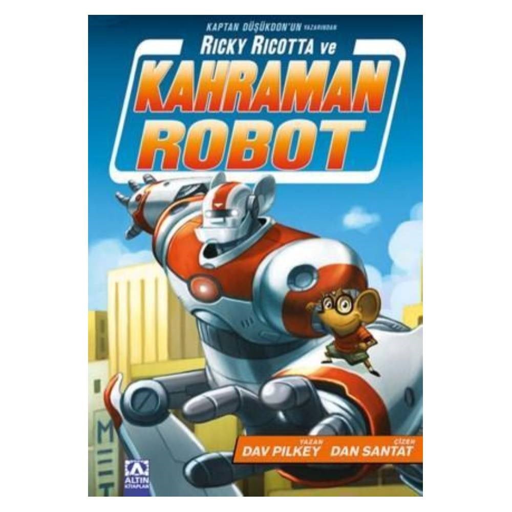 RICKY RICOTTA VE KAHRAMAN ROBOT Çocuk Kitapları Uzmanı - Children's Books Expert