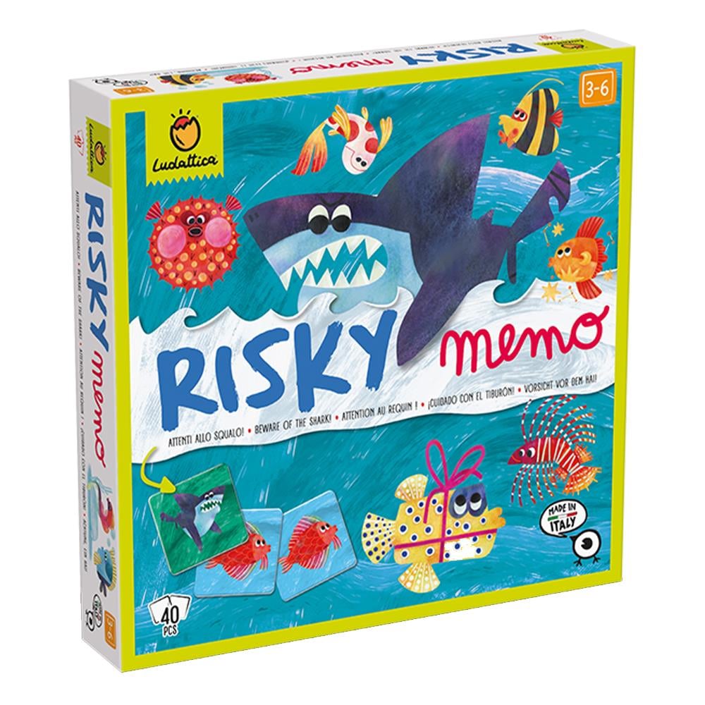 Risky Memo - Beware Of The Shark Çocuk Kitapları Uzmanı - Children's Books Expert