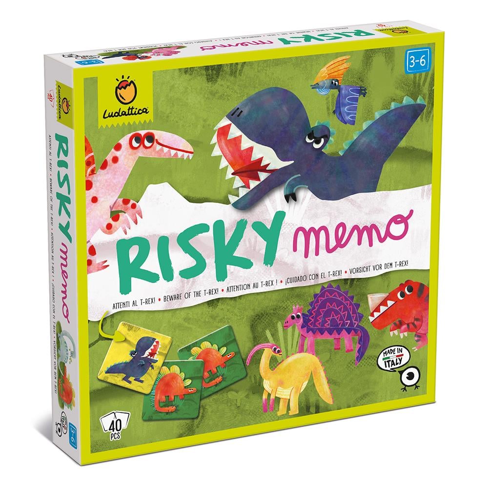 Risky Memo - Beware Of The T-Rex Çocuk Kitapları Uzmanı - Children's Books Expert
