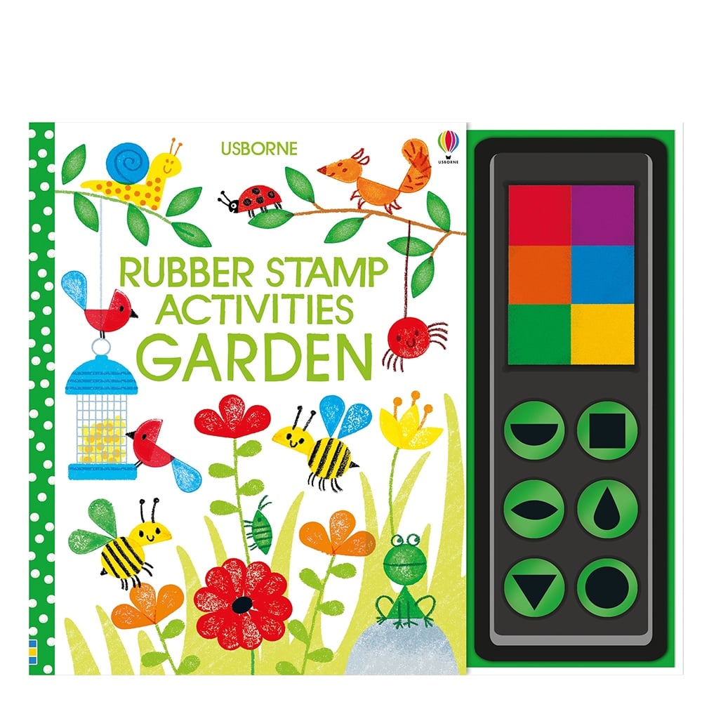 RUBBER STAMP ACTIVITIES GARDEN Çocuk Kitapları Uzmanı - Children's Books Expert