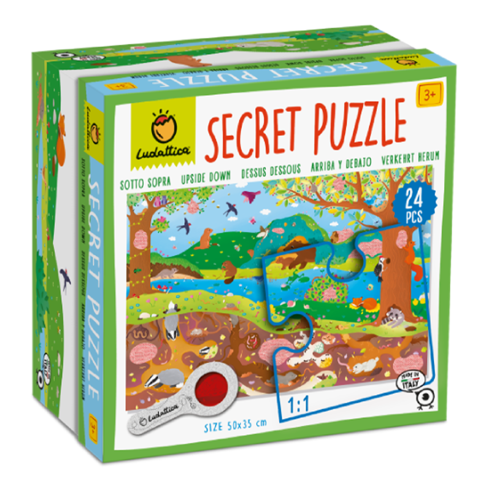 Saklı Puzzle - Yerin Altında Çocuk Kitapları Uzmanı - Children's Books Expert