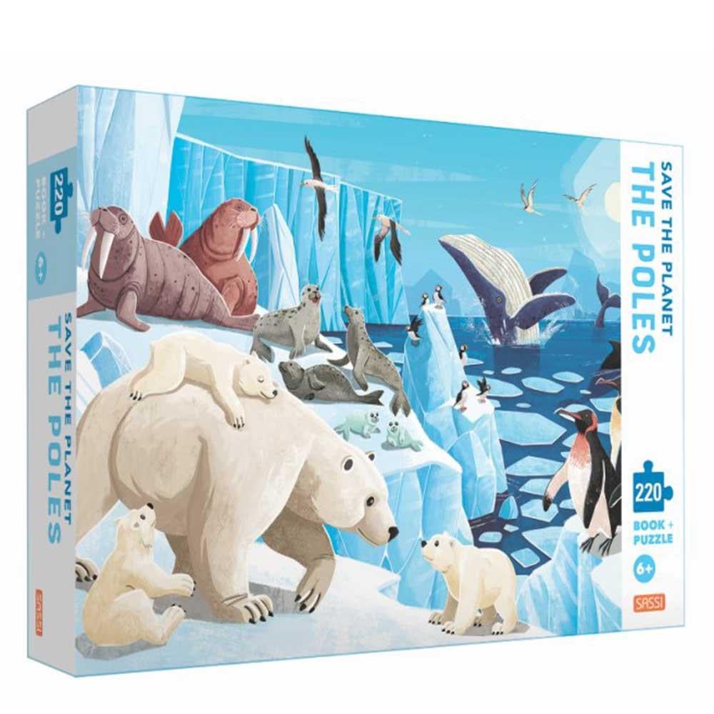 Save The Planet - The Poles Çocuk Kitapları Uzmanı - Children's Books Expert