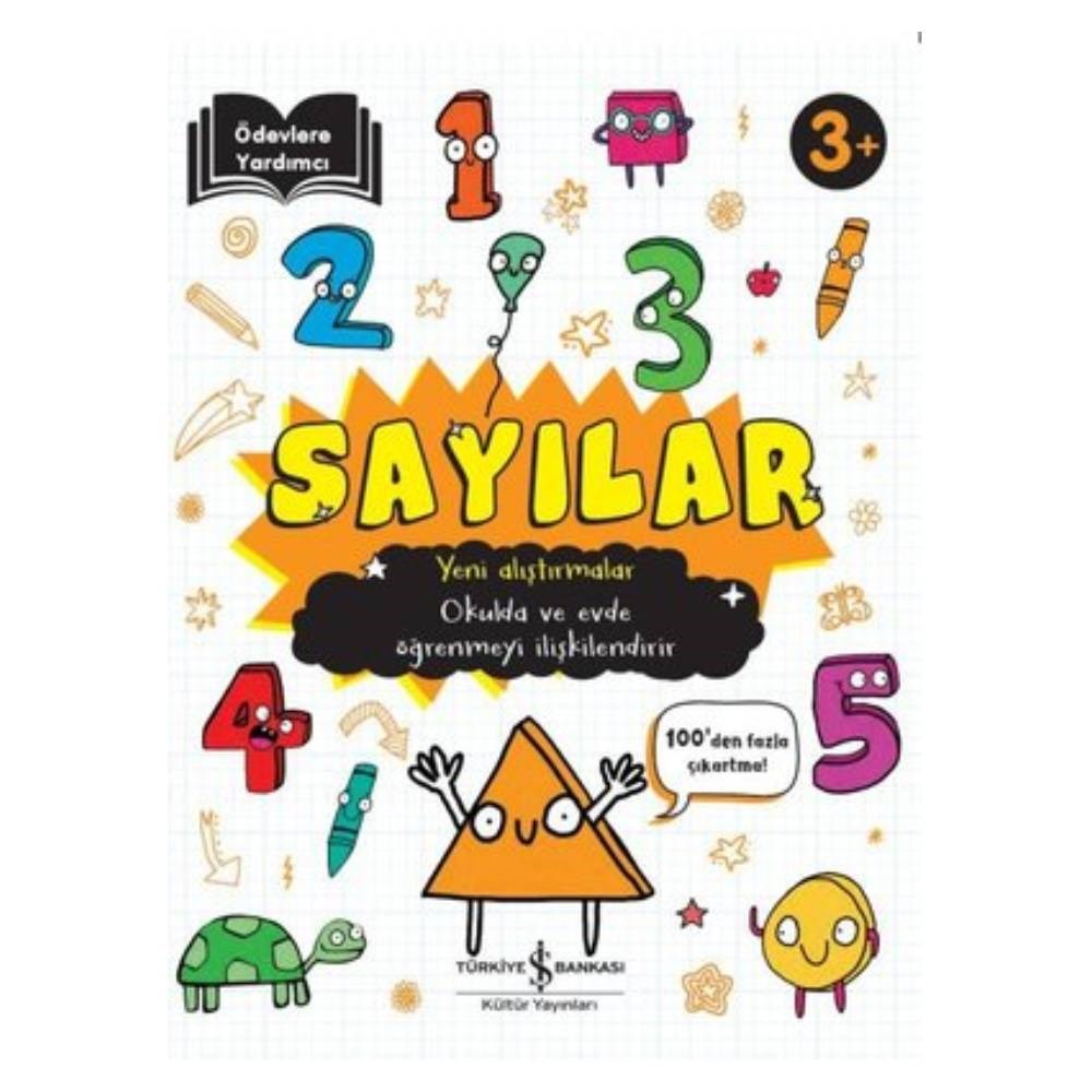 SAYILAR 3+ YENİ ALIŞTIRMALAR Çocuk Kitapları Uzmanı - Children's Books Expert