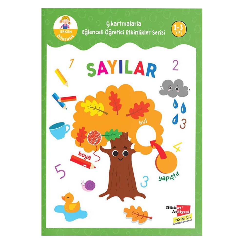 SAYILAR - EĞLENCELİ ÖĞRETİCİ ETKİNLİKLER SERİSİ Çocuk Kitapları Uzmanı - Children's Books Expert