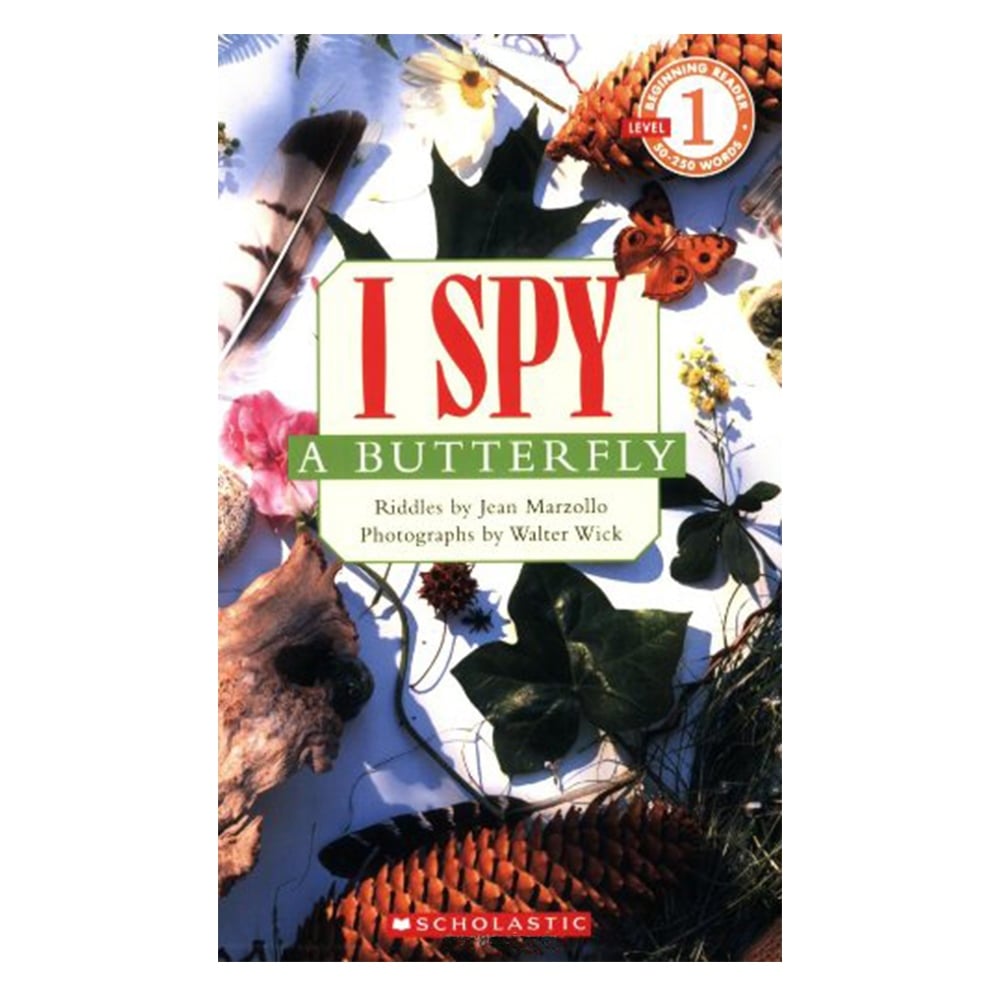 SCHOLASTIC READER LEVEL 1: I SPY A BUTTERFLY Çocuk Kitapları Uzmanı - Children's Books Expert