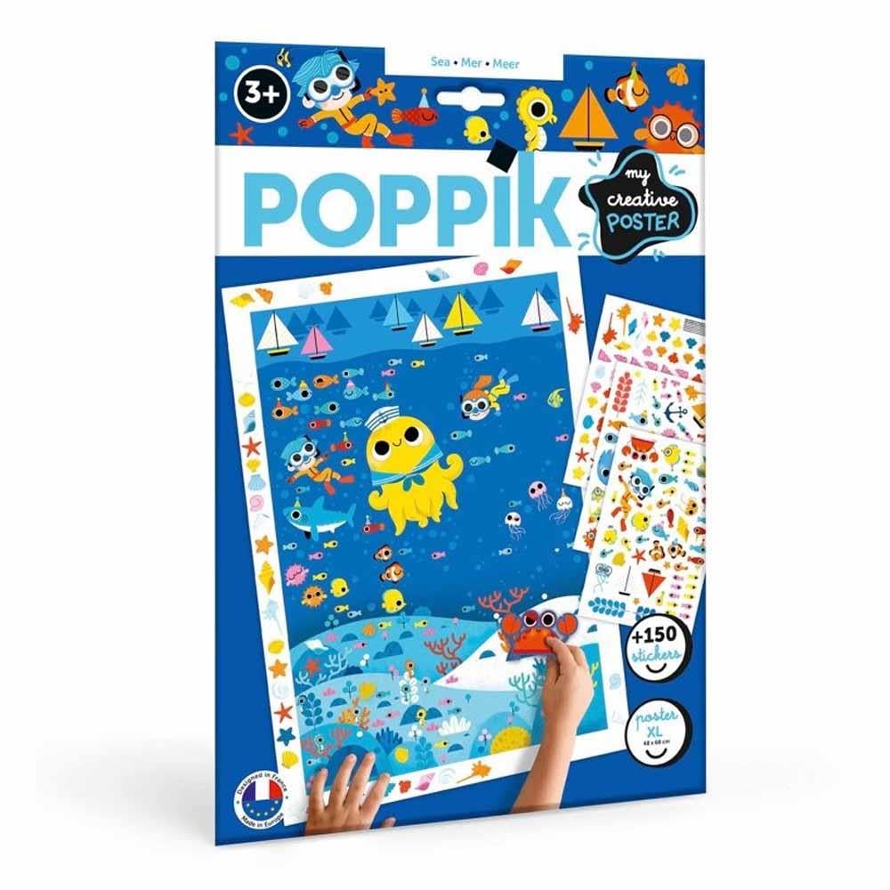 Sea - My Creative Poster And Stickers Çocuk Kitapları Uzmanı - Children's Books Expert