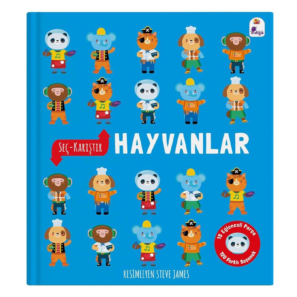 Seç - Karıştır - Hayvanlar Çocuk Kitapları Uzmanı - Children's Books Expert