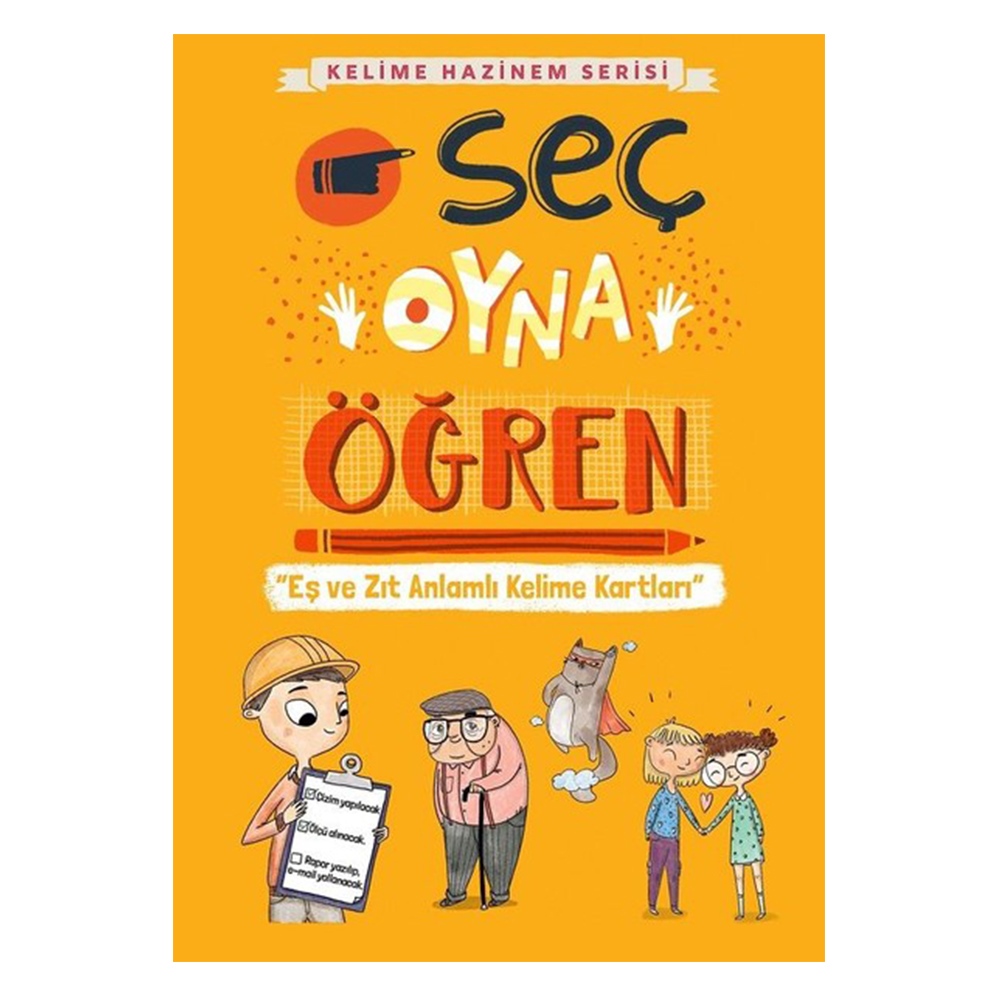SEÇ,OYNA,ÖĞREN KARTLARI Çocuk Kitapları Uzmanı - Children's Books Expert