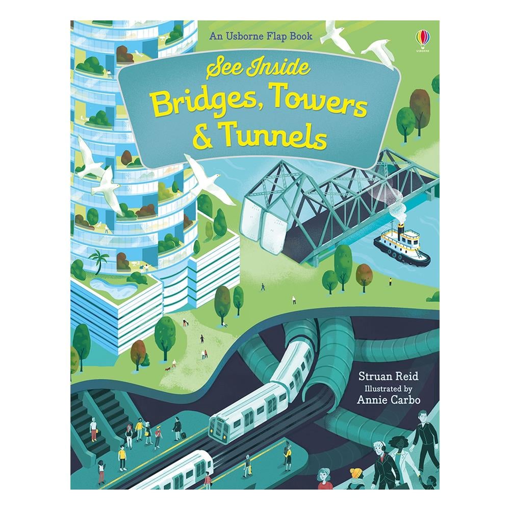 See Inside Bridges, Towers and Tunnels Çocuk Kitapları Uzmanı - Children's Books Expert