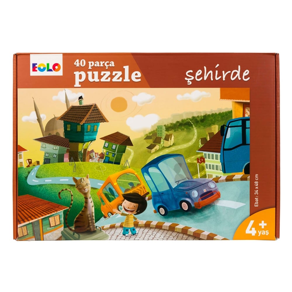 ŞEHİRDE - 40 PARÇA PUZZLE