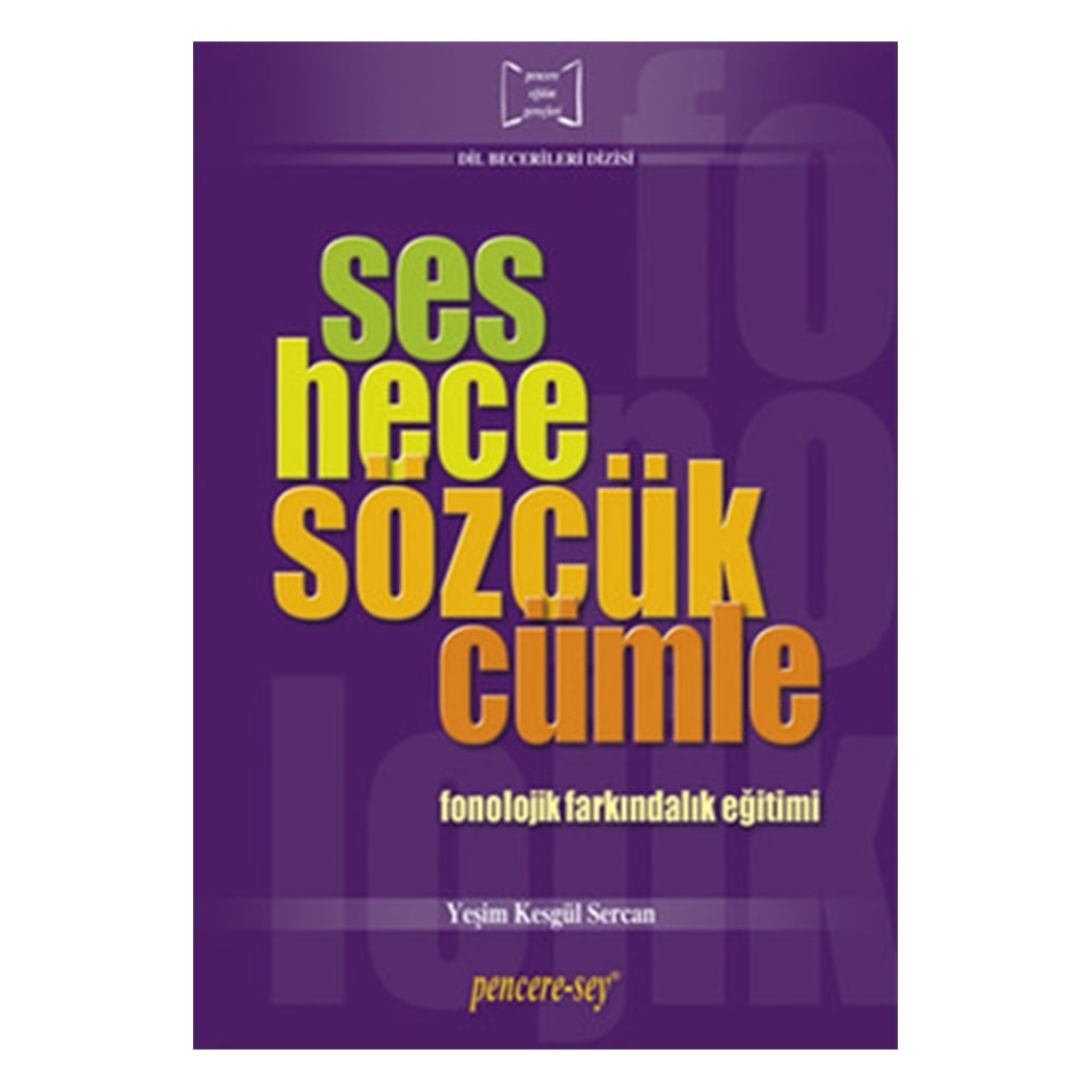SES HECE SÖZCÜK CÜMLE Çocuk Kitapları Uzmanı - Children's Books Expert