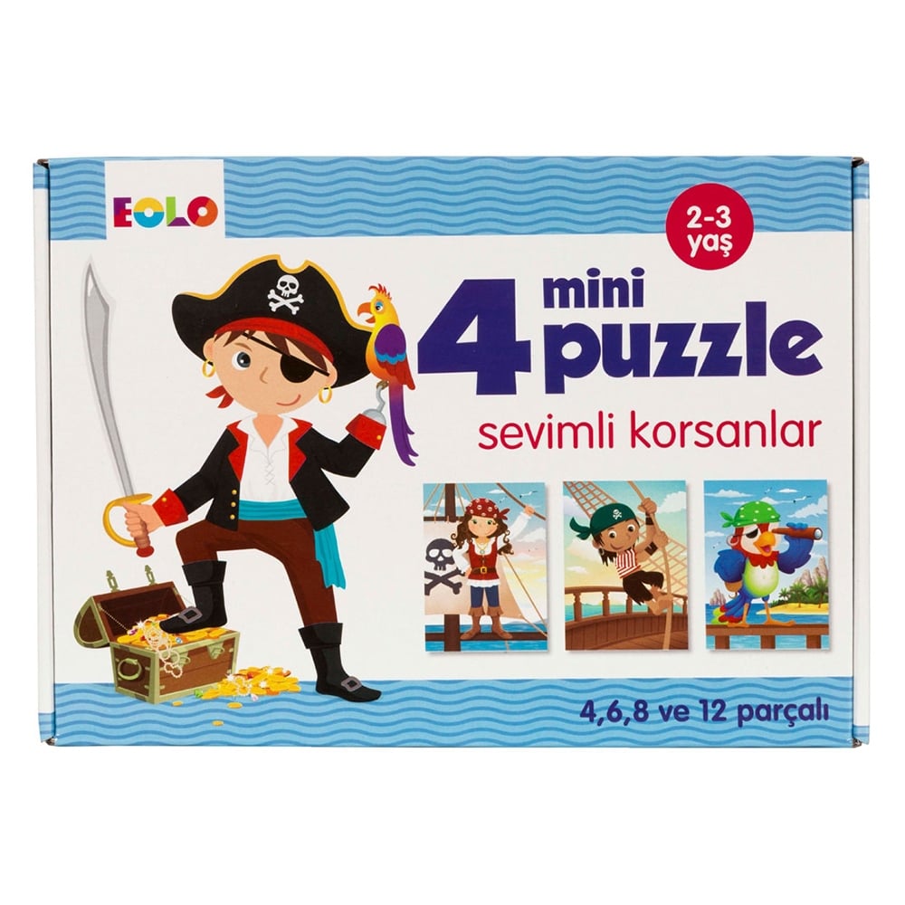 SEVİMLİ KORSANLAR - 4 MİNİ PUZZLE