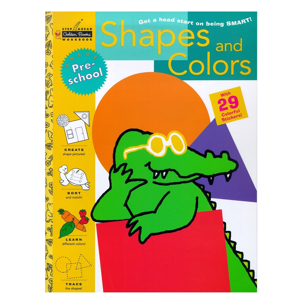 SHAPES AND COLORS - STEP AHEAD WORKBOOK Çocuk Kitapları Uzmanı - Children's Books Expert