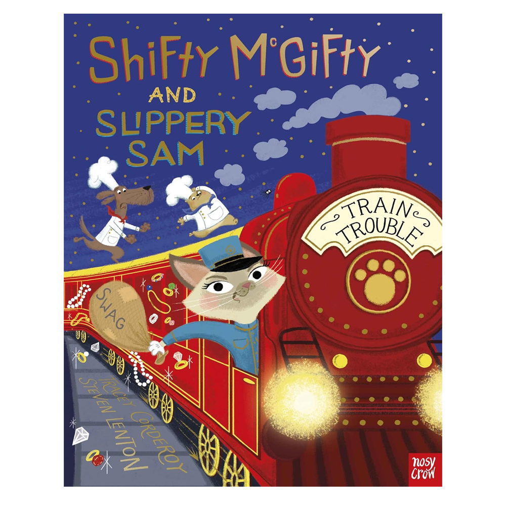 Shifty Mcgifty And Slippery Sam - Train Trouble Çocuk Kitapları Uzmanı - Children's Books Expert