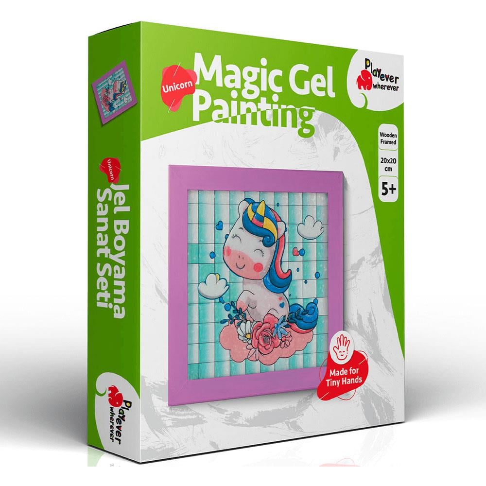 Sihirli Jel Boyama Sanat Seti - Unicorn Çocuk Kitapları Uzmanı - Children's Books Expert