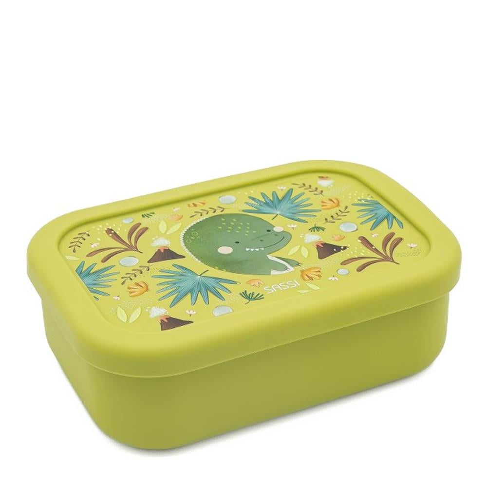 Silikon Beslenme Kutusu - Güçlü Dinozor Çocuk Kitapları Uzmanı - Children's Books Expert