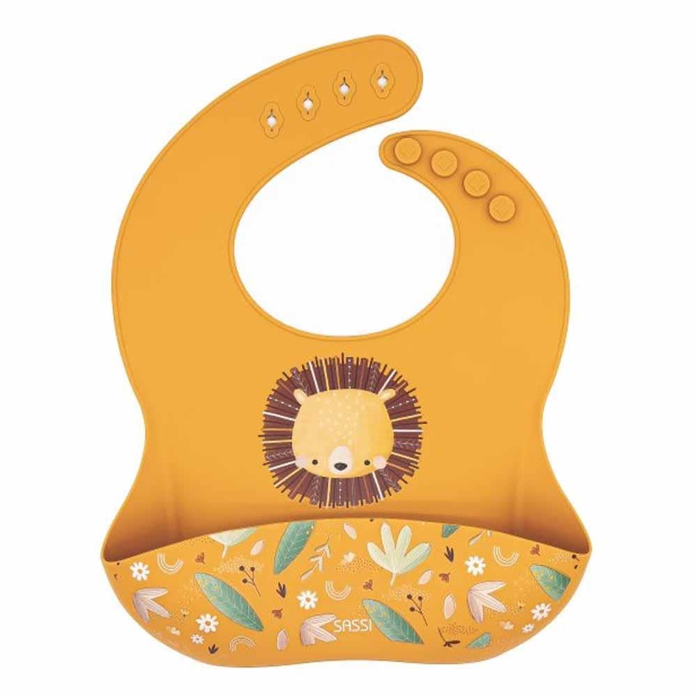 Silikon Cepli Mama Önlüğü - Cesur Aslan Çocuk Kitapları Uzmanı - Children's Books Expert