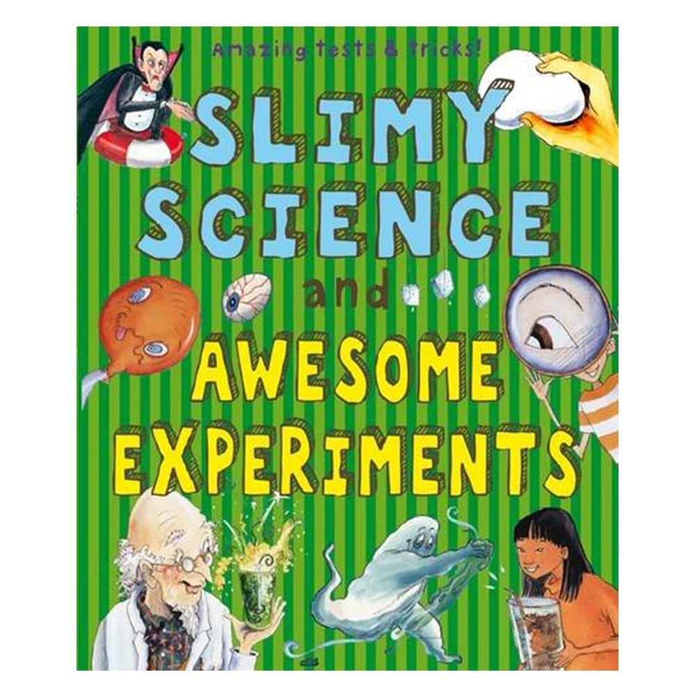 SLIMY SCIENCE AND AWESOME EXPERIMENTS - GRUESOME SERIES Çocuk Kitapları Uzmanı - Children's Books Expert