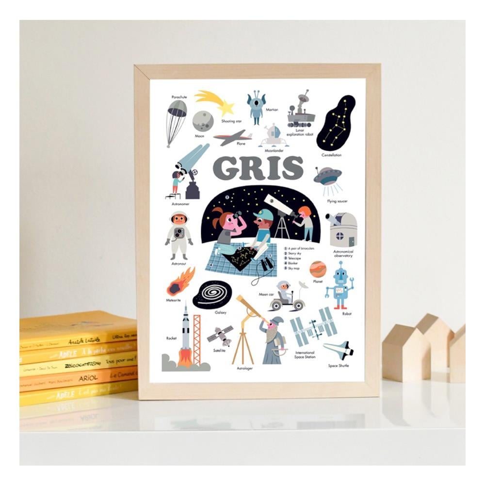 SPACE - MINI POSTER Çocuk Kitapları Uzmanı - Children's Books Expert