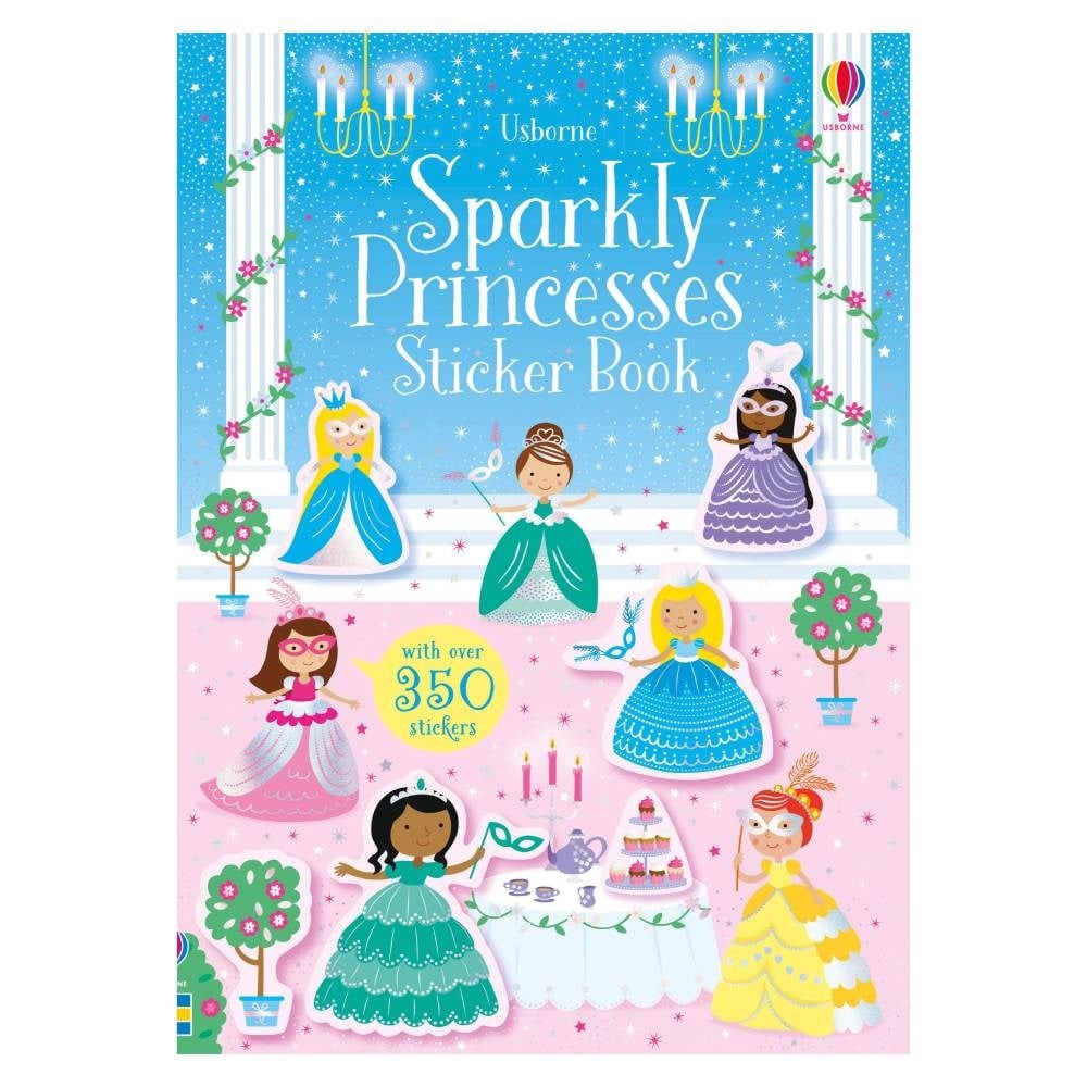 SPARKLY PRINCESSES STICKER BOOK Çocuk Kitapları Uzmanı - Children's Books Expert