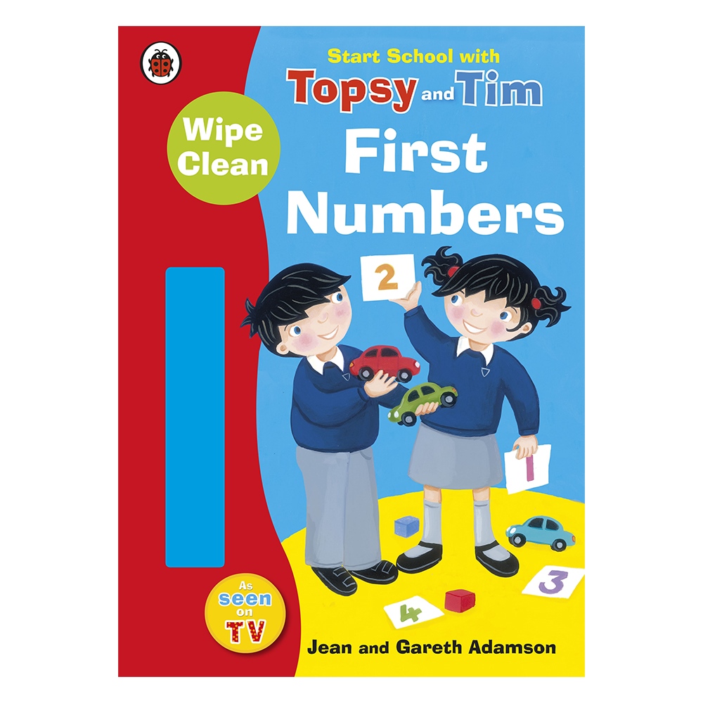 START SCHOOL WITH TOPSY AND TIM: WIPE CL Çocuk Kitapları Uzmanı - Children's Books Expert