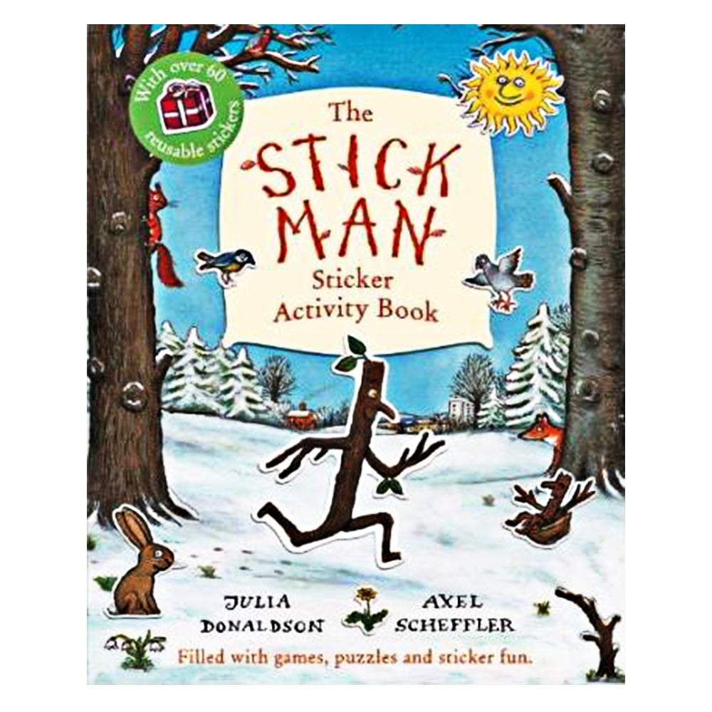 STICK MAN STICKER ACTIVITY BOOK Çocuk Kitapları Uzmanı - Children's Books Expert