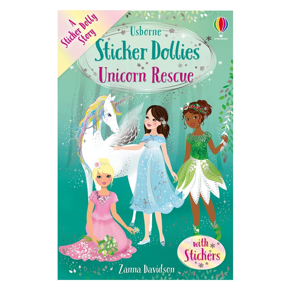 STICKER DOLLIES UNICORN RESCUE #yenigelenler Çocuk Kitapları Uzmanı - Children's Books Expert