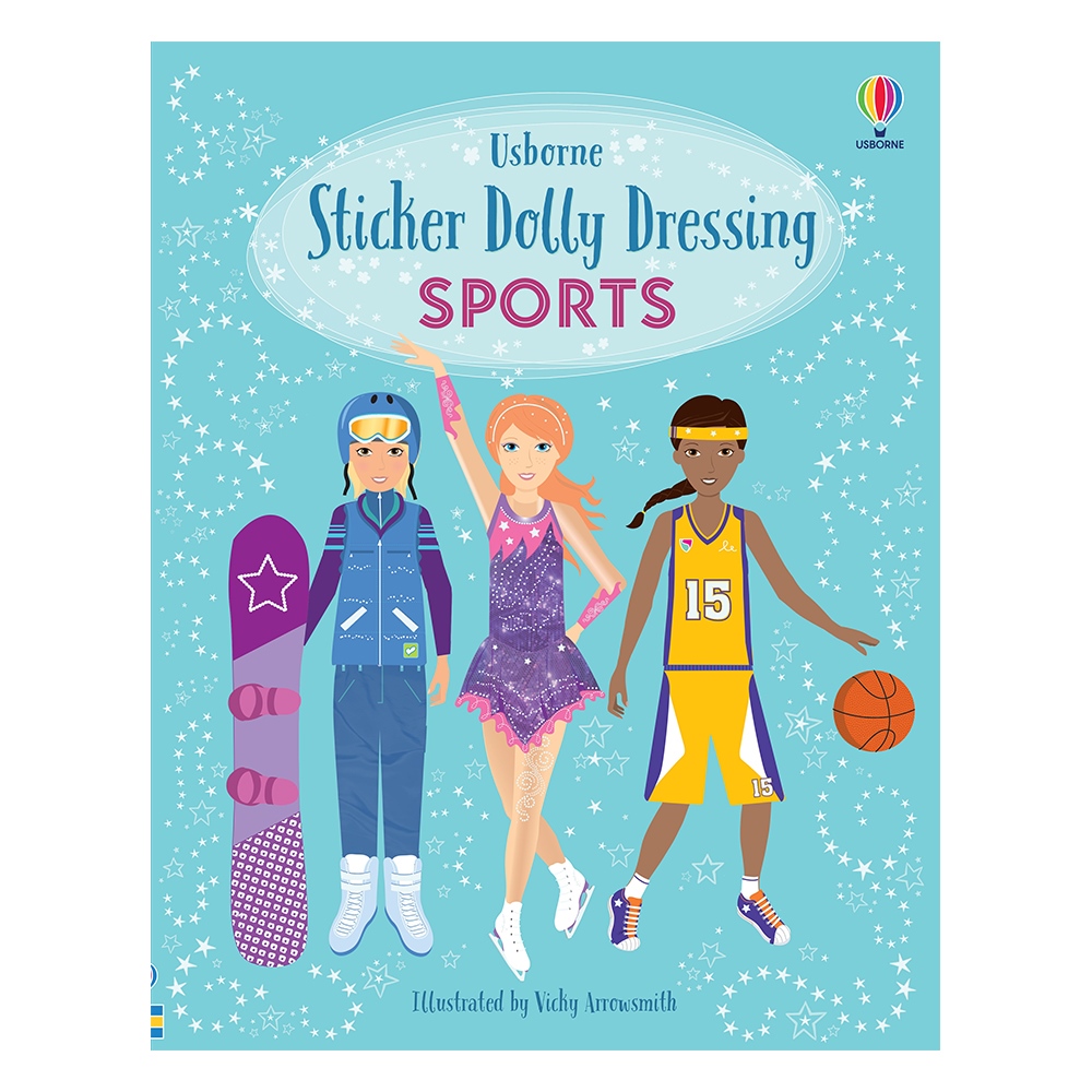 STICKER DOLLY DRESSING SPORTS Çocuk Kitapları Uzmanı - Children's Books Expert