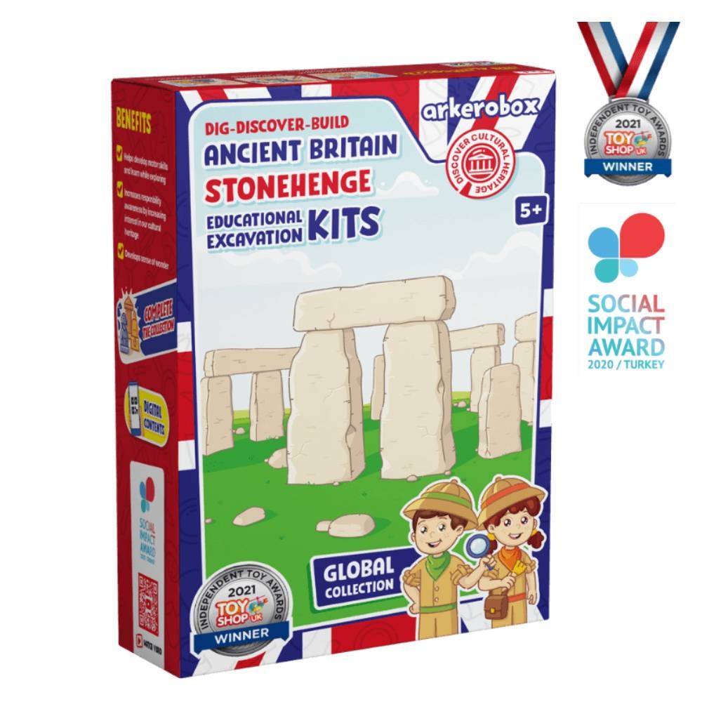 STONEHENGE EĞİTİCİ ARKEOLOJİK KAZI SETİ Çocuk Kitapları Uzmanı - Children's Books Expert