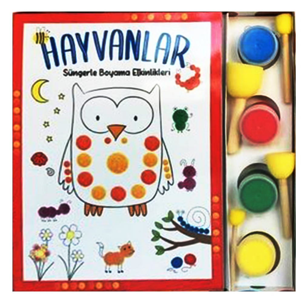 SÜNGERLE BOYAMA Çocuk Kitapları Uzmanı - Children's Books Expert