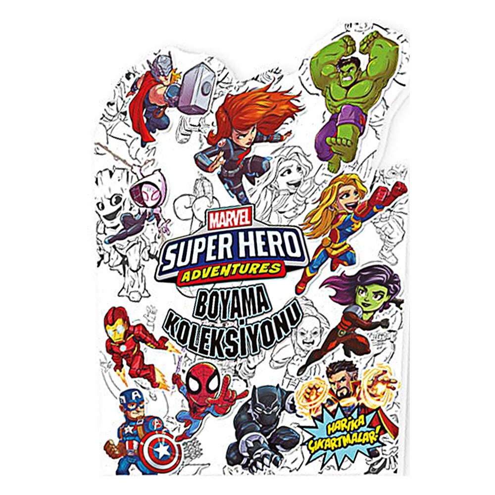 SÜPER KAHRAMANLAR-MARVEL SÜPER KAHRAMANLAR BOYAMA KOLEKSİYONU Çocuk Kitapları Uzmanı - Children's Books Expert
