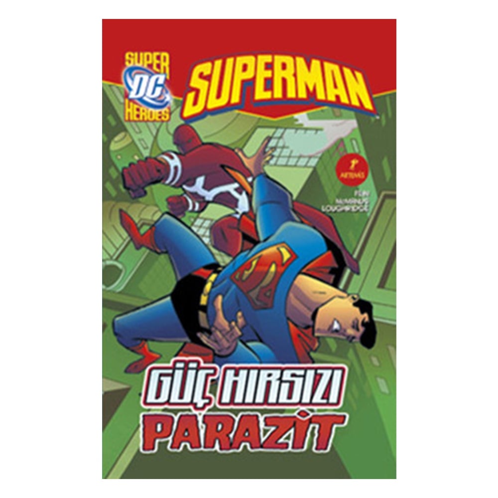 SUPERMAN - GÜÇ HIRSIZI PARAZİT Çocuk Kitapları Uzmanı - Children's Books Expert