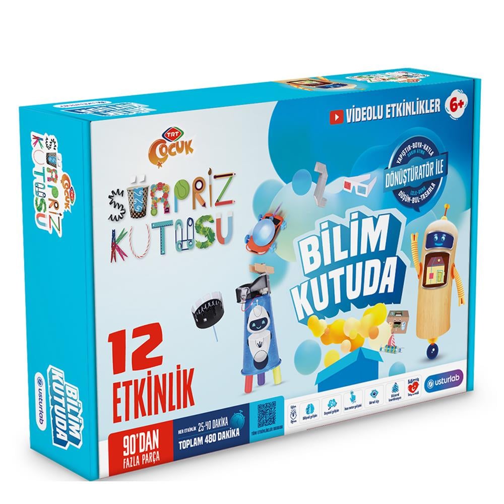 Sürpriz Kutusu - Bilim Kutuda Çocuk Kitapları Uzmanı - Children's Books Expert