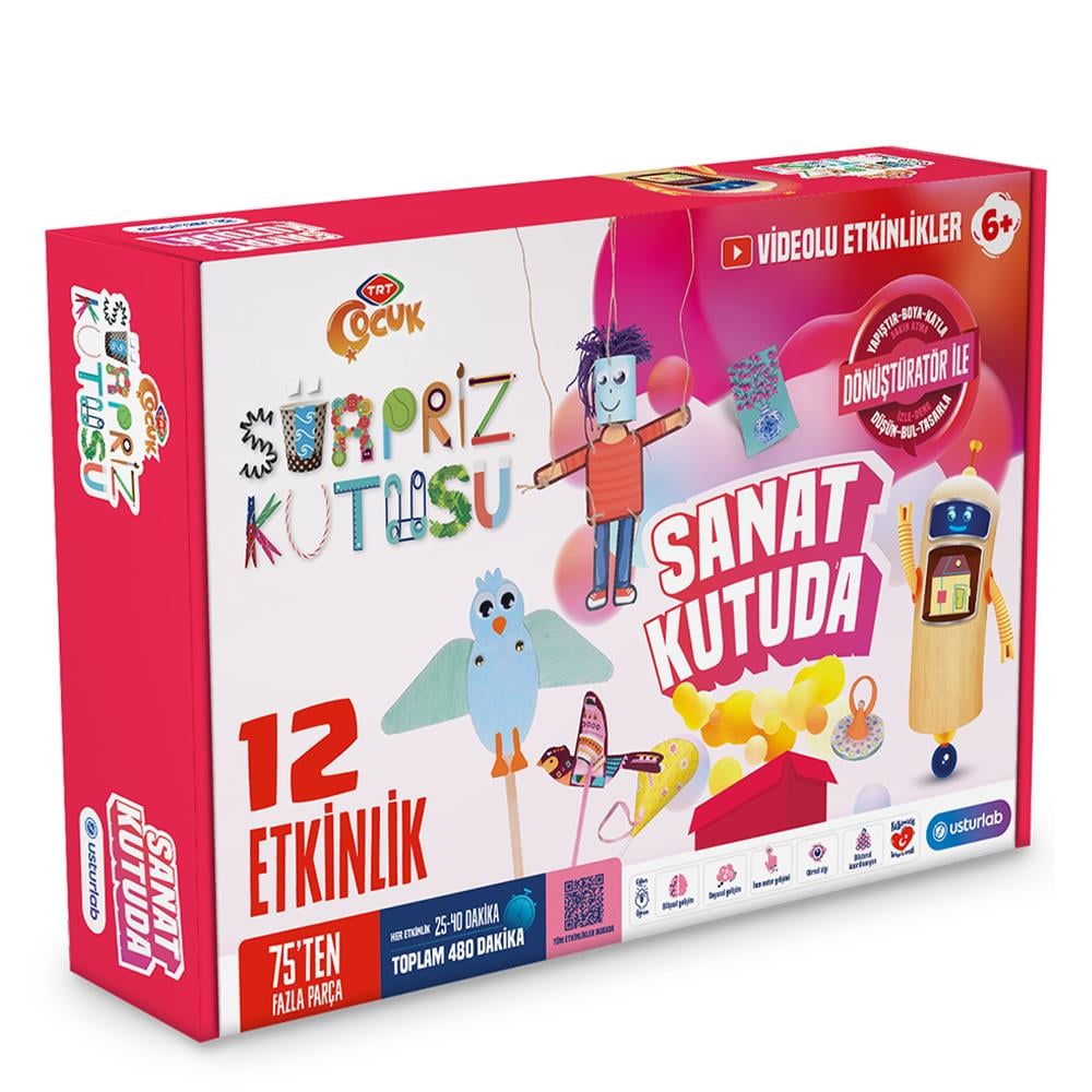 Sürpriz Kutusu - Sanat Kutuda Çocuk Kitapları Uzmanı - Children's Books Expert